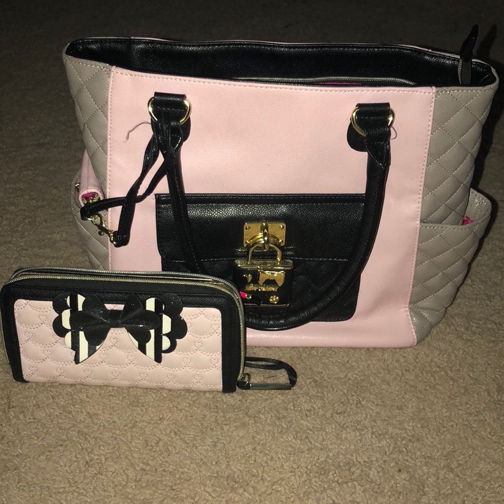 Betsey Johnson Handbag and Wallet
